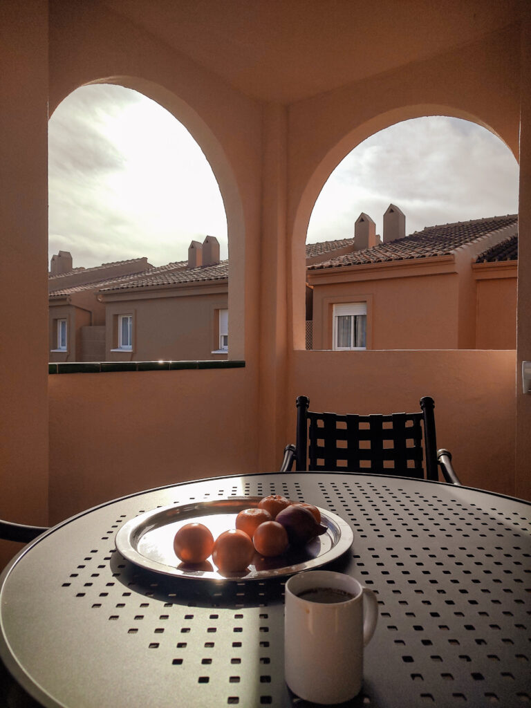 zapach kawy i światło poranka